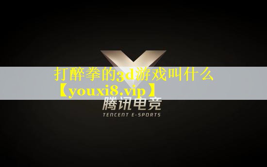 打醉拳的3d游戏叫什么